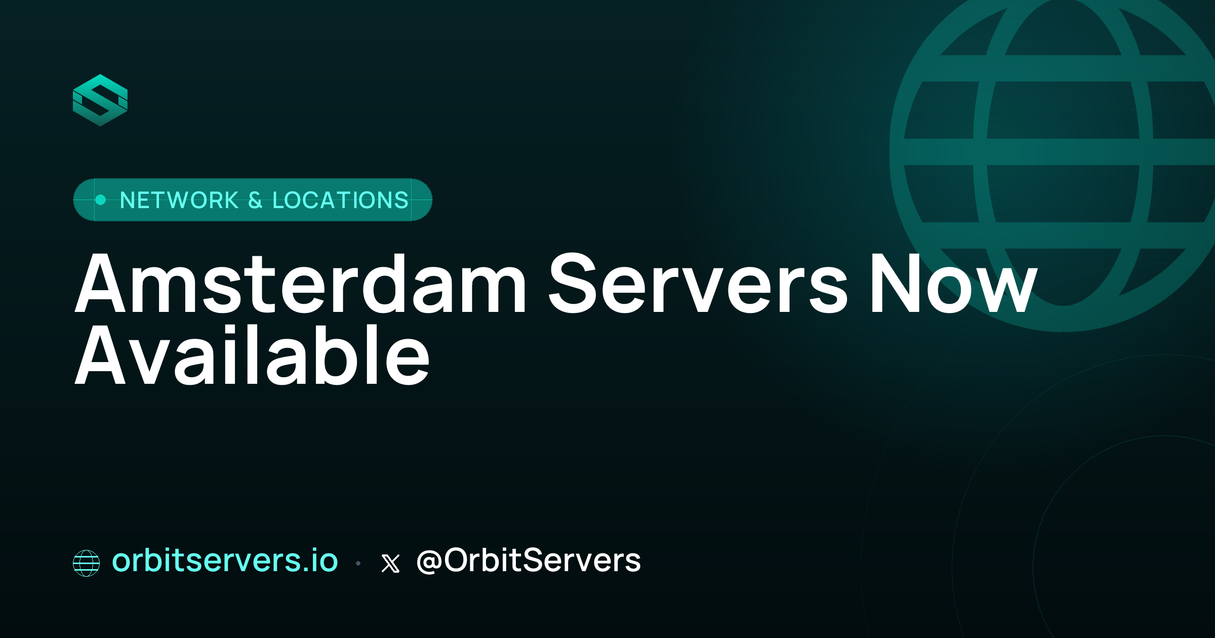 Amsterdam Servers Now Available: One of Europe's Best-Connected Hubs