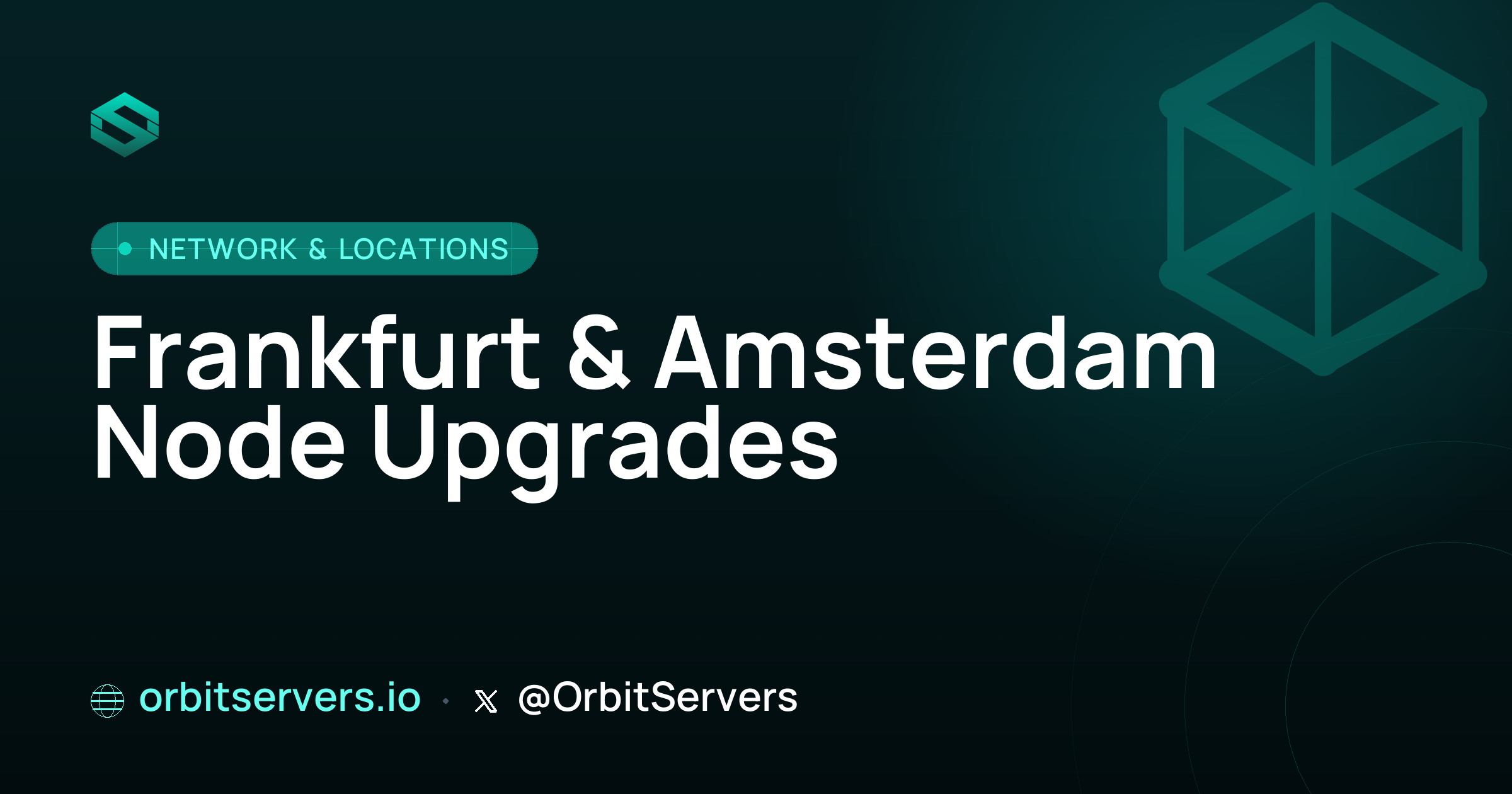 Frankfurt & Amsterdam Node Upgrades - Free Migrations for Existing Customers