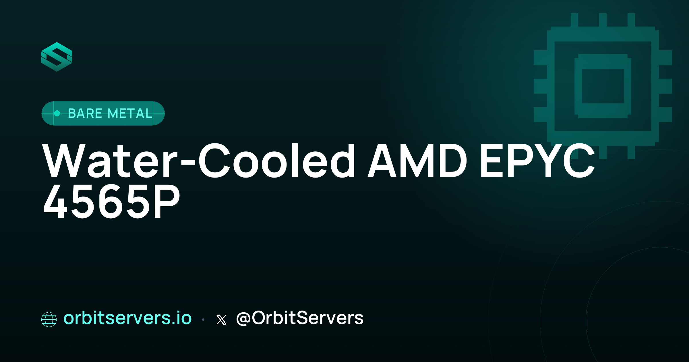 New Frankfurt Bare Metal: Water-Cooled AMD EPYC 4565P