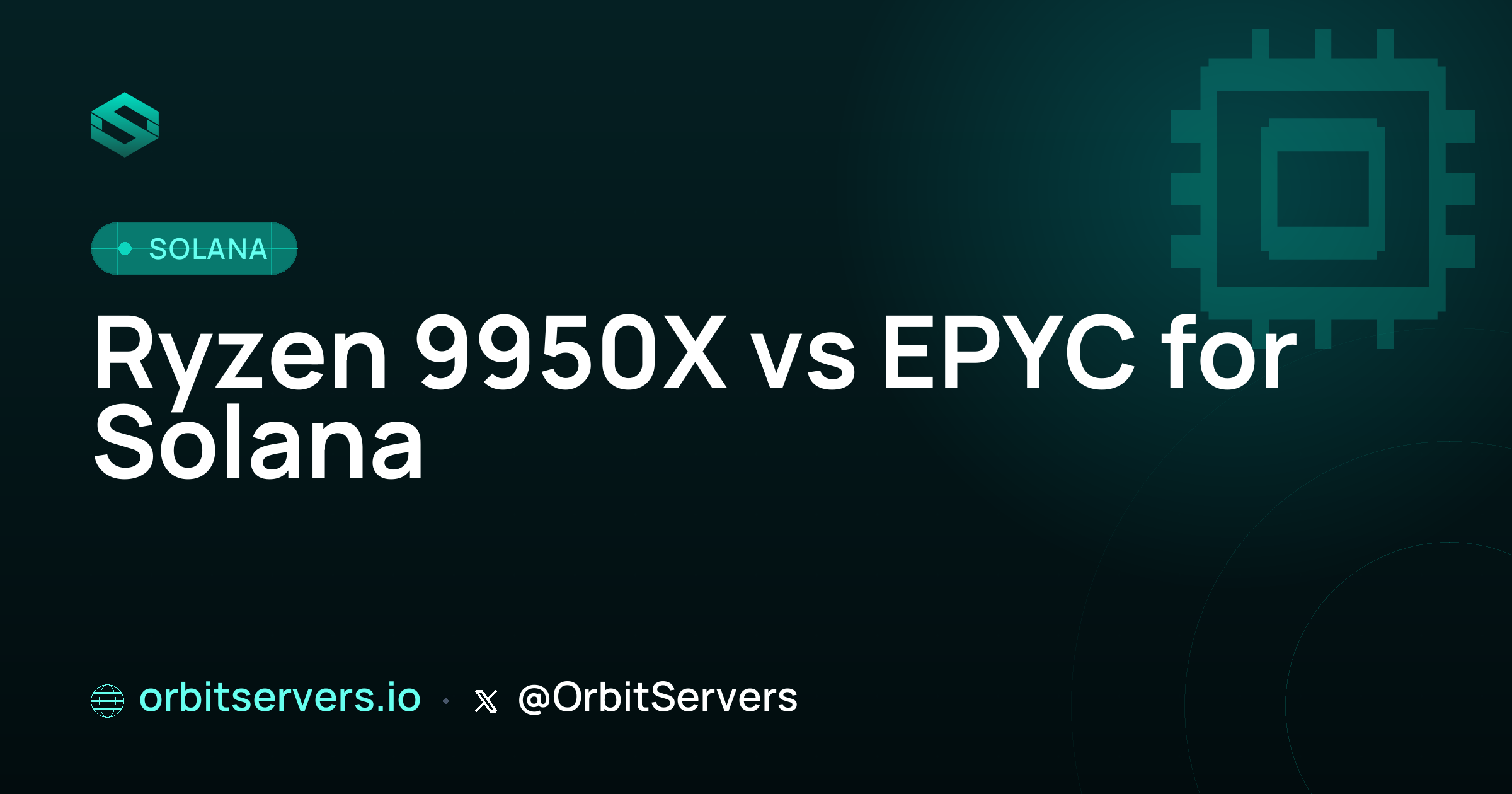 Ryzen 9 9950X vs EPYC for Solana Infrastructure